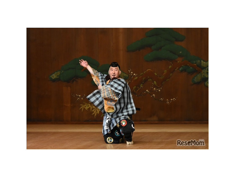狂言「柿山伏」（大蔵流）