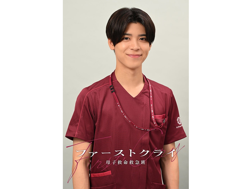 産婦人科専攻医・永坂海斗（ながさか・かいと）役を演じる松島聡（C）日本テレビ