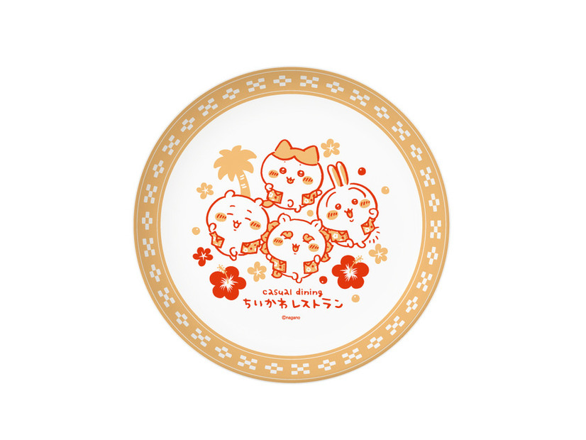 沖縄PARCO CITY店 OPEN記念グッズラウンドプレート(アロハシャツ)\2,420（税込）