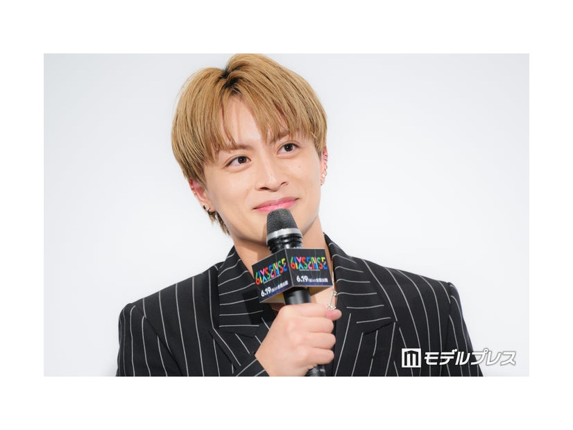 「GENERATIONS “6IX SENSE” LIVE IN CINEMA」プレミア先行上映舞台挨拶に出席した白濱亜嵐（C）モデルプレス