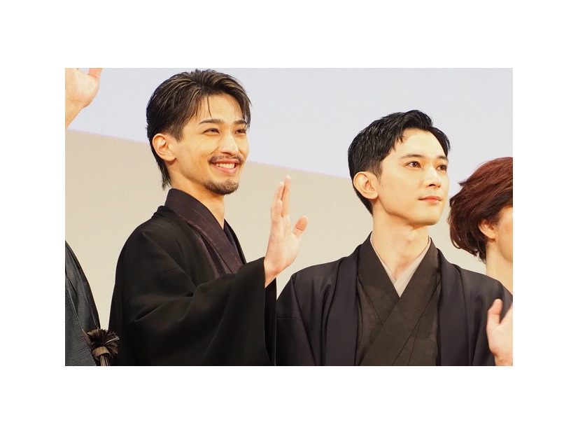 横浜流星、吉沢亮／『国宝』歌舞伎座大晦日特別上映会