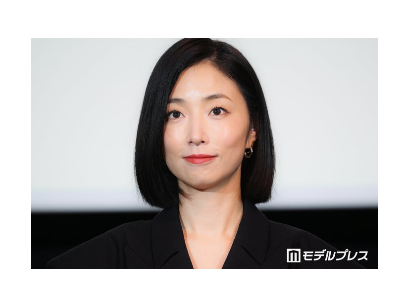 「FUJIKO」公開記念舞台挨拶に出席したMEGUMI（C）モデルプレス