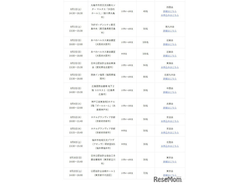 2026年開催予定（8月）