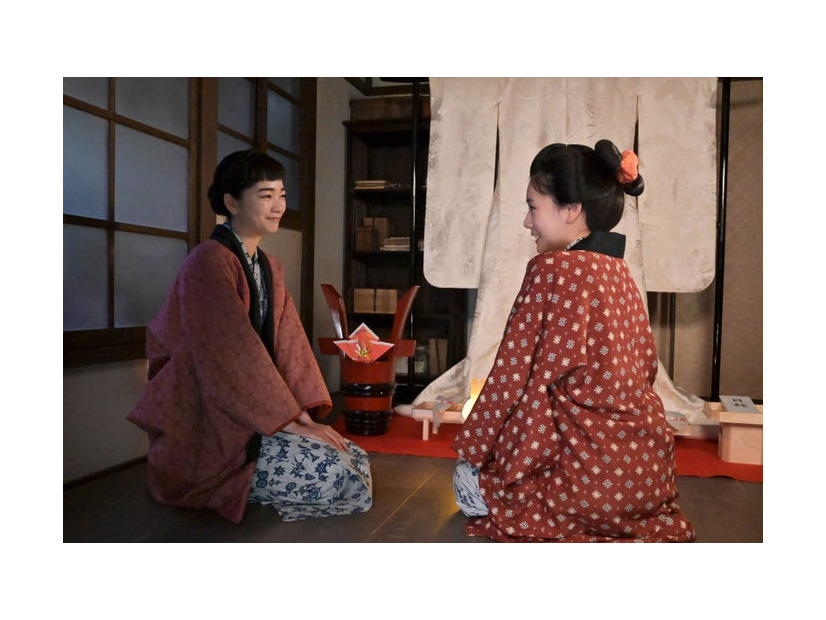 見上愛、早坂美海「風、薫る」第60話（C）NHK