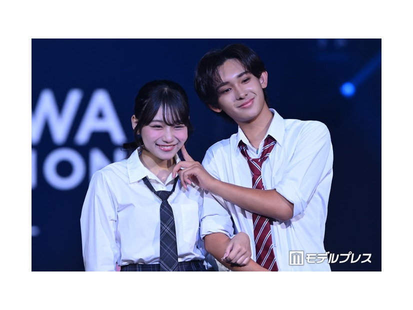 日向袮音、五十嵐蓮（C）モデルプレス