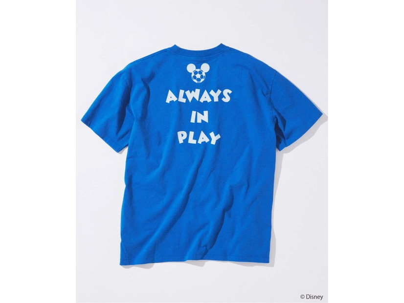 MICKEY MOUSE / ミッキー マウス 別注 サッカー プリント Tシャツ ©Disney