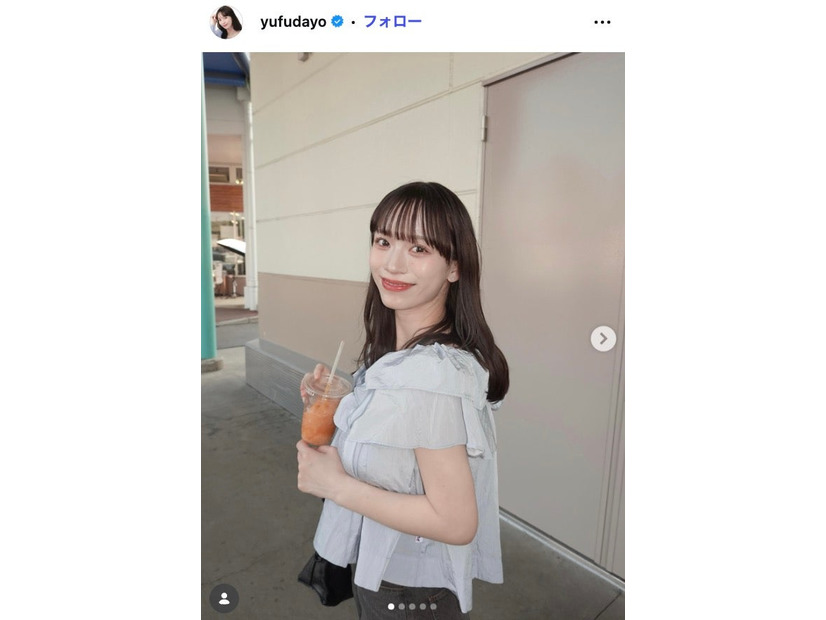由布菜月Instagramより