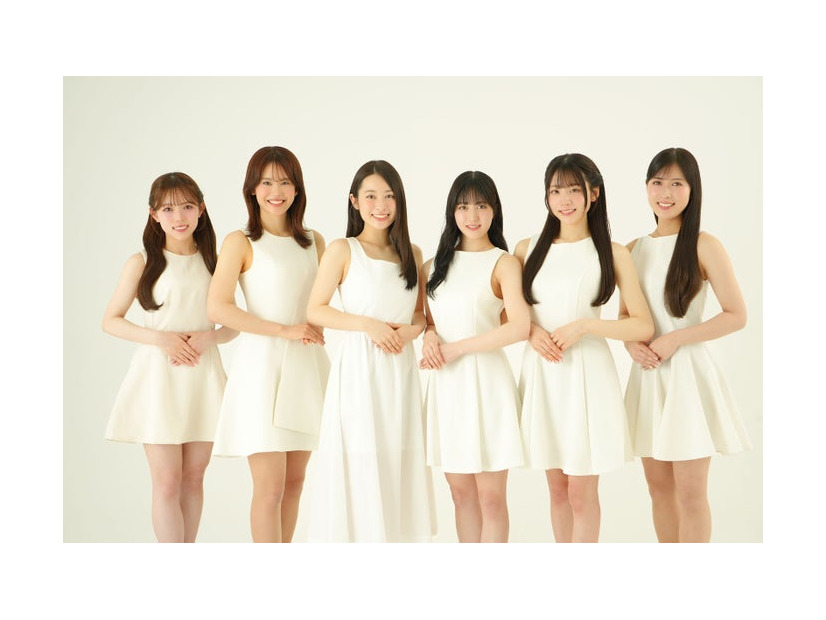 「青山コンテスト2026」ミスファイナリスト／左から：岩永莉子、安江唯、長谷川百々花、原田莉々華、浜野奏、谷口ゆな（提供写真）