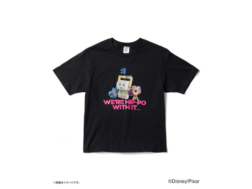 テック・トリオデザインTシャツ（BLACK）「『TOY STORY』COLLECTION」