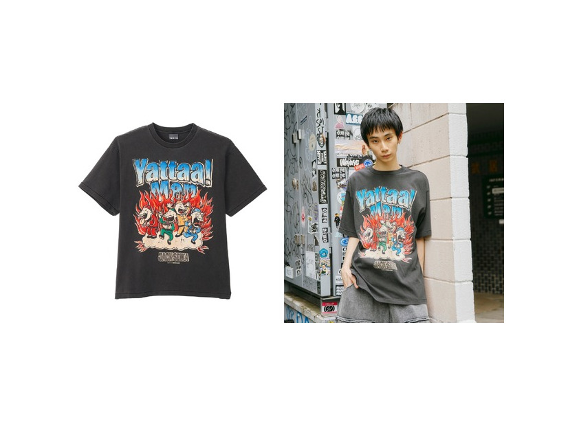 ヤッター！めん　Tシャツ©︎ジャック製菓株式会社
