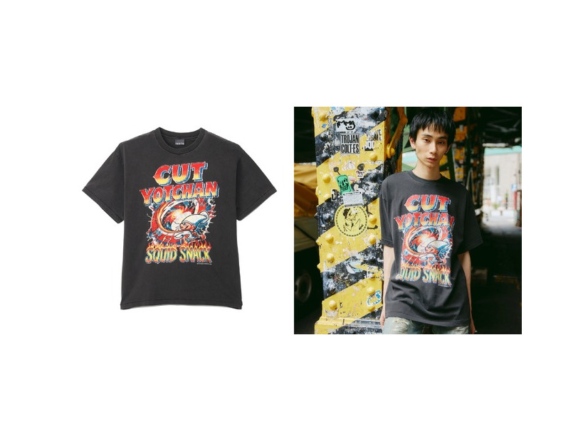 よっちゃんいか　Tシャツ©︎YOTCHAN FOODS Co.,Ltd.