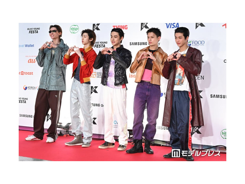 CORTIS／MARTIN（マーティン）、JUHOON（ジュフン）、SEONGHYEON（ソンヒョン）、JAMES（ジェームス）、KEONHO（ゴンホ）（C）モデルプレス