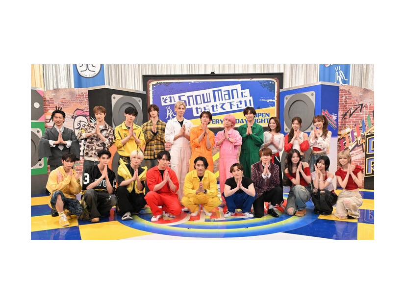 Snow Man、NiziU、&TEAM（C）TBS