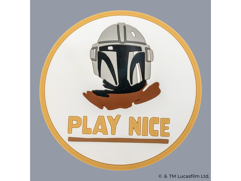 ラバーコースター（マンダロリアン＆グローグー）(C) & TM Lucasfilm Ltd.