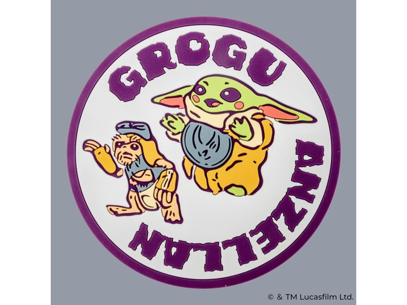 ラバーコースター（マンダロリアン＆グローグー）(C) & TM Lucasfilm Ltd.
