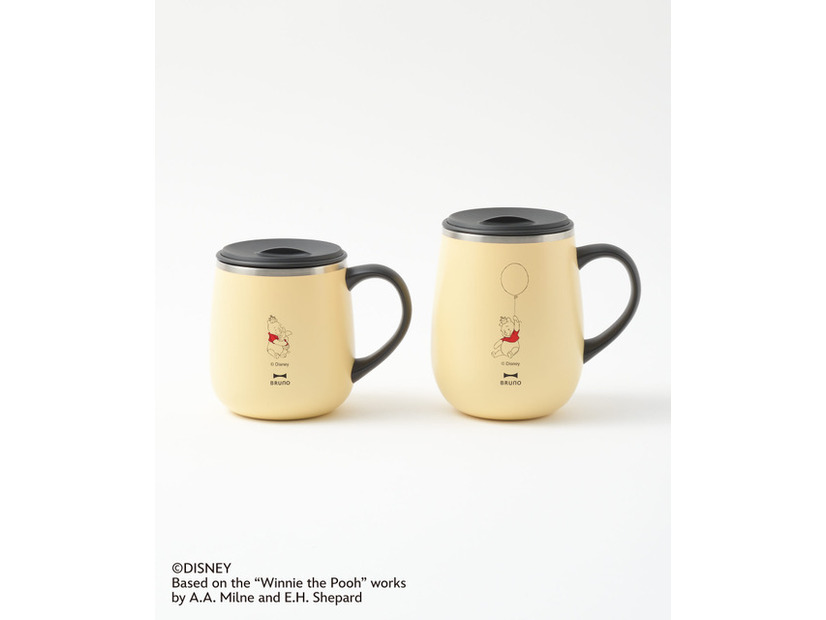 Pooh蓋つきステンレスマグ