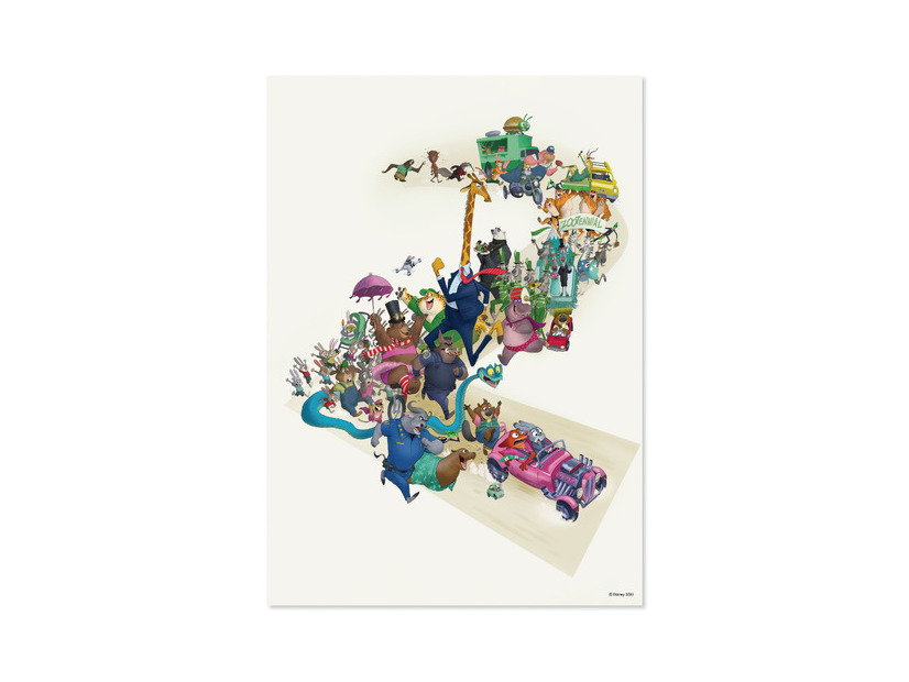 F賞 ポスターコレクション／© Disney