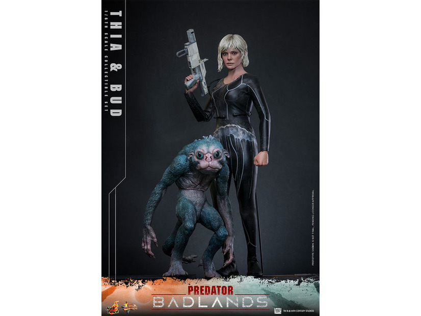 【ムービー・マスターピース】『プレデター：バッドランド』1/6スケールフィギュア　ティア＆バド & © 20th Century Studios