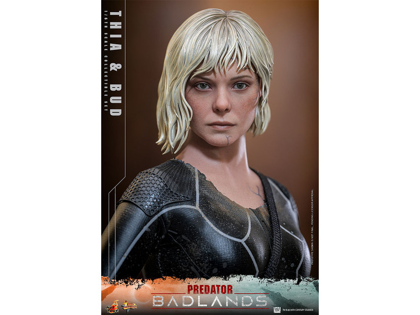 【ムービー・マスターピース】『プレデター：バッドランド』1/6スケールフィギュア　ティア＆バド & © 20th Century Studios