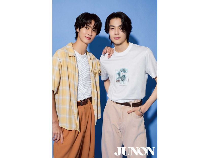 今井竜太郎、曽野舜太（画像提供：主婦と生活社）