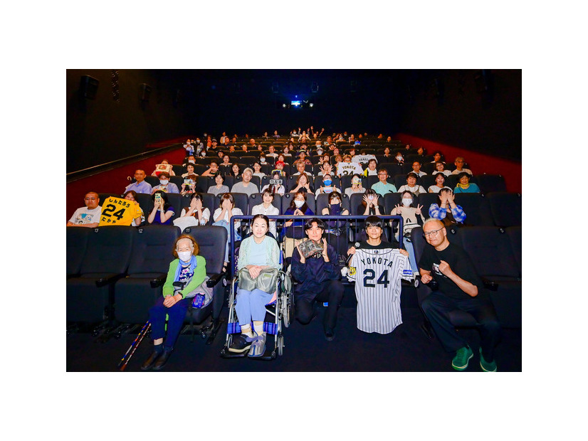 『栄光のバックホーム』横田慎太郎さん追悼上映会 舞台挨拶 ©2025「栄光のバックホーム」製作委員会