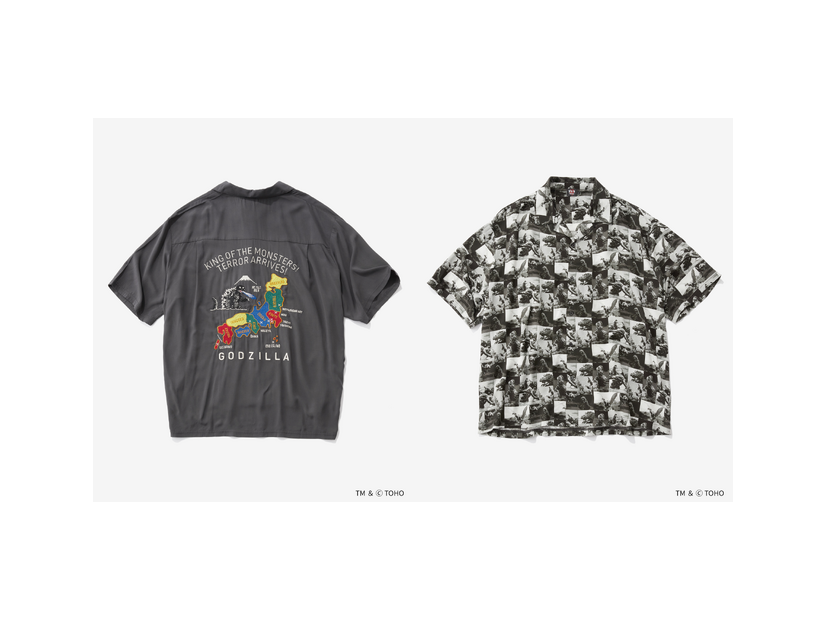 「ゴジラ」シャツ 7,000円（税込）
