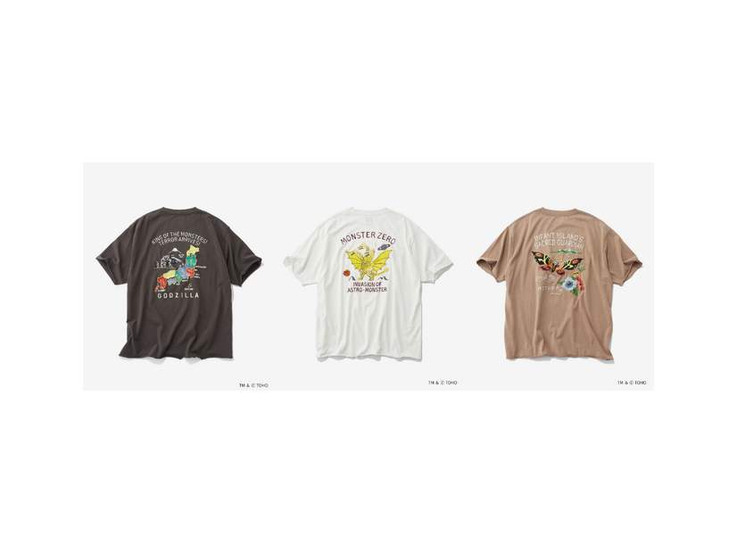 「ゴジラ」プリントT 5,500円（税込）