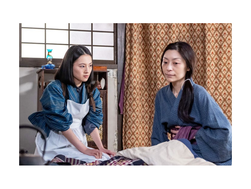 上坂樹里、内田慈「風、薫る」第83話（C）NHK
