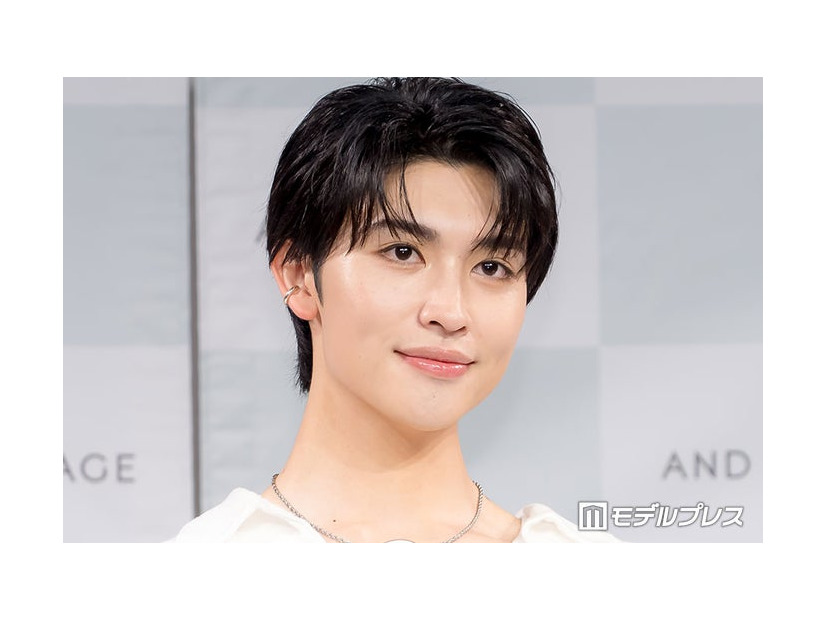 「AND CREAGE」新商品発表会に出席した増子敦貴（C）モデルプレス