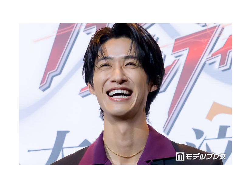 「仮面ライダーゼッツ さよならのミッション」映画「超宇宙刑事ギャバン インフィニティ 太陽が泣いた日」公開前夜祭舞台挨拶に出席した曽野舜太（C）モデルプレス