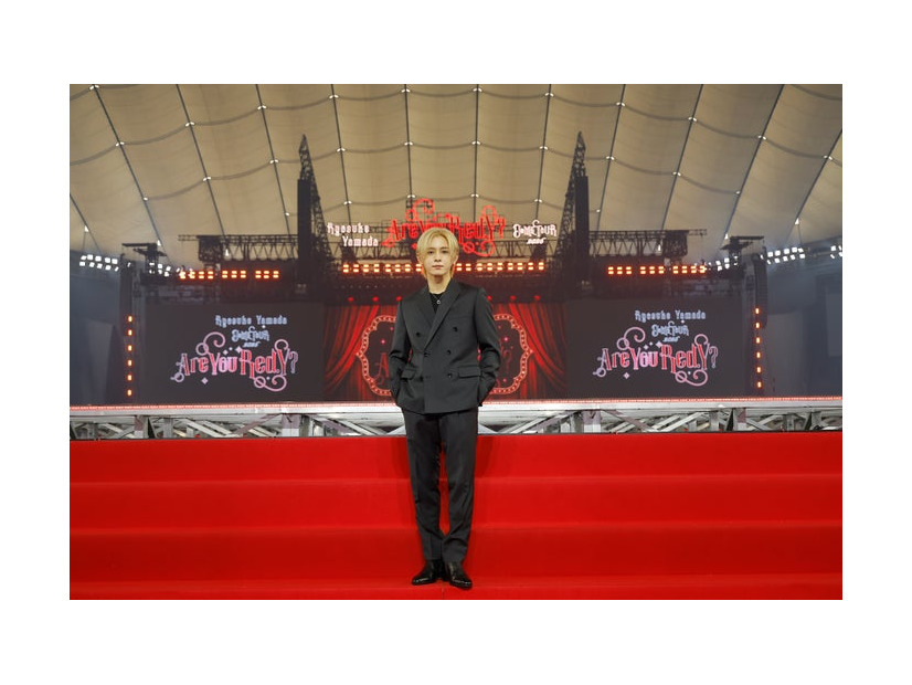 山田涼介「Ryosuke Yamada DOME TOUR 2026 Are You Red.Y?」囲み取材（提供写真）