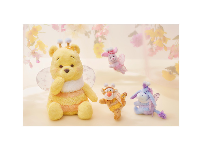 FAIRY POOH／ぬいぐるみ 4,800円 ぬいぐるみキーチェーン＜ピグレット＞＜ティガー＞＜イーヨー＞ 各3,000円