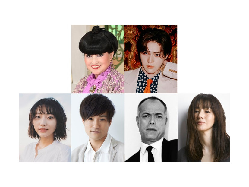 （上段左から）黒柳徹子、岩崎大昇（下段左から）武田玲奈、笠原秀幸、田中要次、井川遥（提供写真）