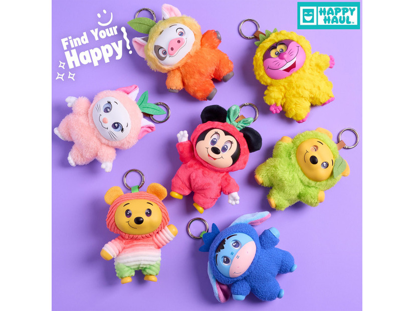 【ハッピー・ホール】 『ディズニー』ぬいぐるみキーチェーン　フレッシュ・フルーツ