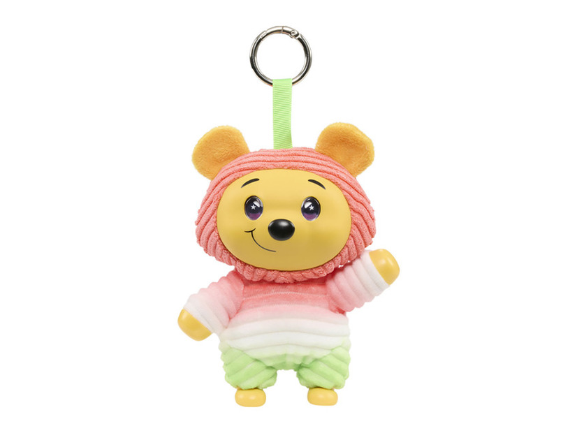 くまのプーさん（スイカ）／レア【ハッピー・ホール】 『ディズニー』ぬいぐるみキーチェーン　フレッシュ・フルーツ
