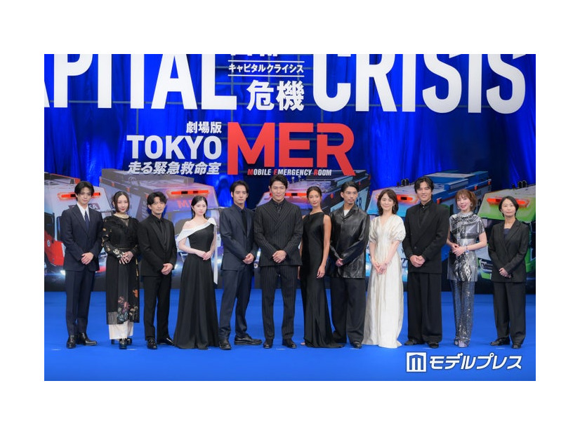 岩瀬洋志、ファーストサマーウイカ、津田健次郎、桜田ひより、赤楚衛二、鈴木亮平、菜々緒、賀来賢人、石田ゆり子、要潤、仲里依紗、松木彩監督（C）モデルプレス