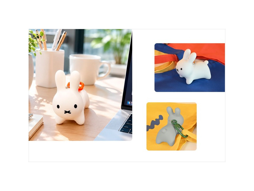 「ブルーナボンボン ぷっくりチャーム rabbit」Illustrations Dick Bruna © copyright Mercis bv, 1953-2026