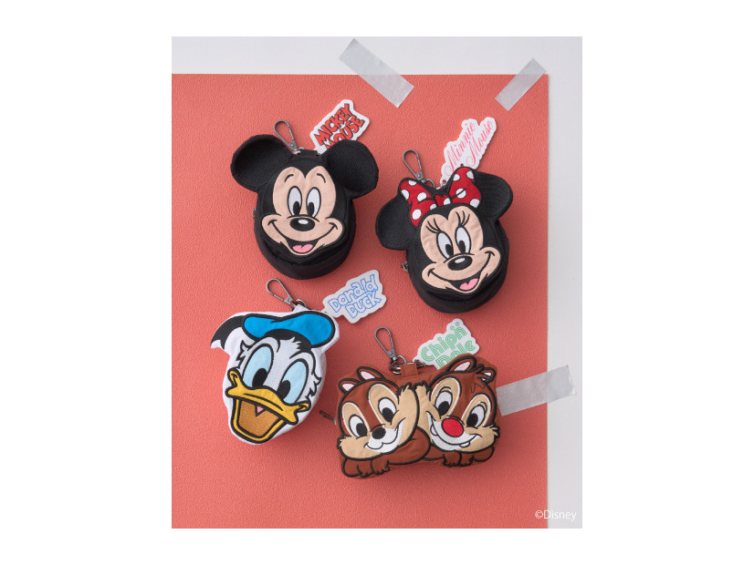 【Mickey&Friends】フェイスポーチチャーム