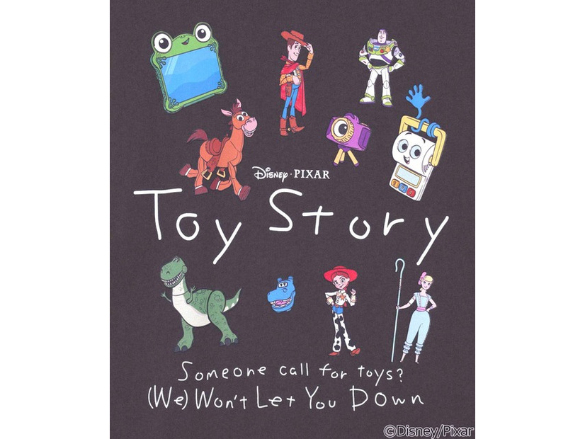 TOY STORY / CHARACTERS GRAPHIC S/S TEE ¥5,940(tax.inc)