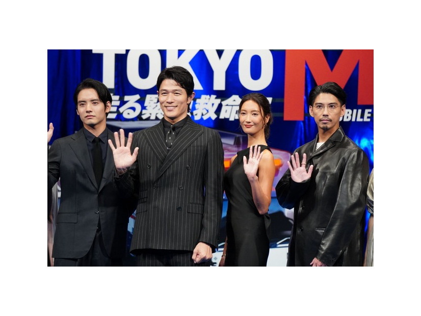 赤楚衛二、鈴木亮平、菜々緒、賀来賢人／劇場版『TOKYO MER～走る緊急救命室～CAPITAL CRISIS』完成披露試写会