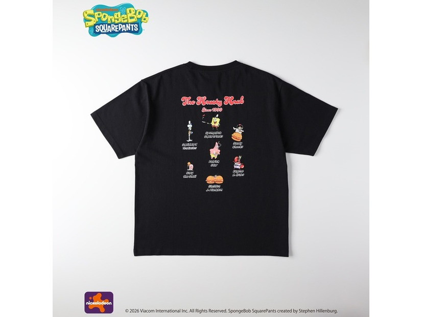 【UNISEX】 スポンジ・ボブ プリントTシャツ　￥3,990(税込)