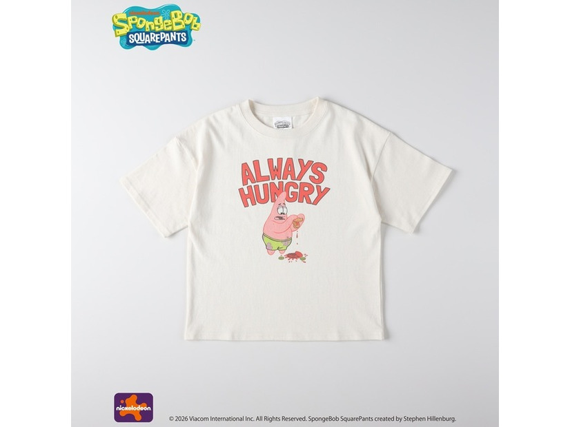 【KIDS】 スポンジ・ボブ プリントTシャツ　￥2,990(税込)