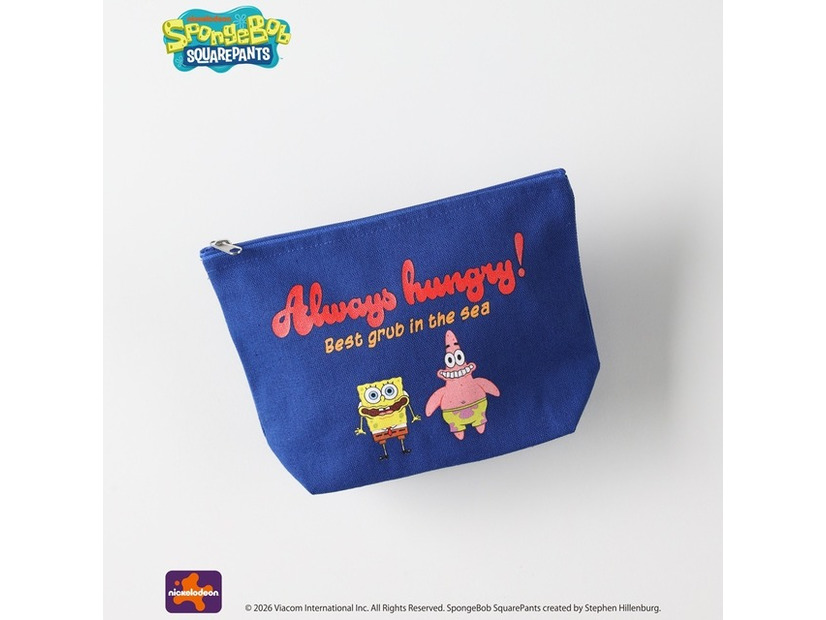 【GOODS】スポンジ・ボブ プリントポーチ￥1,980(税込)