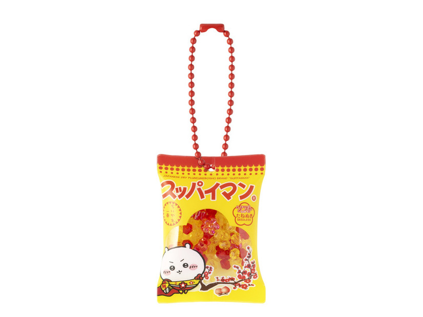 シャカシャカおかしキーホルダー 　3種　各990円　©nagano©Uema