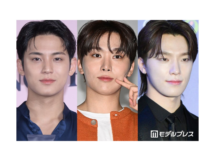 MINGYU（ミンギュ）、SEUNGKWAN（スングァン）、DINO（ディノ）（C）モデルプレス
