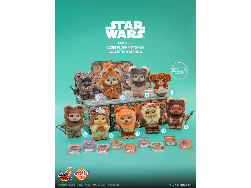 コスビ・ぬいぐるみキーチェーン『スター・ウォーズ／イウォーク物語』トレーディング・シリーズ2