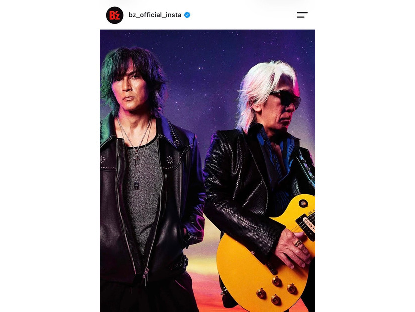 B’z Instagramより