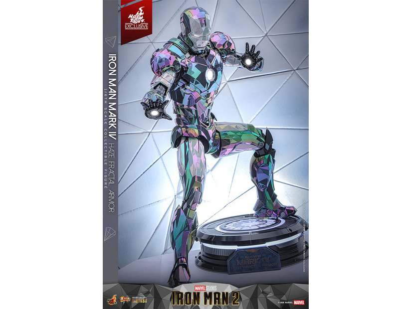 『アイアンマン2』1/6スケールフィギュア　アイアンマン・マーク4（ヘイズプリズム・アーマー）