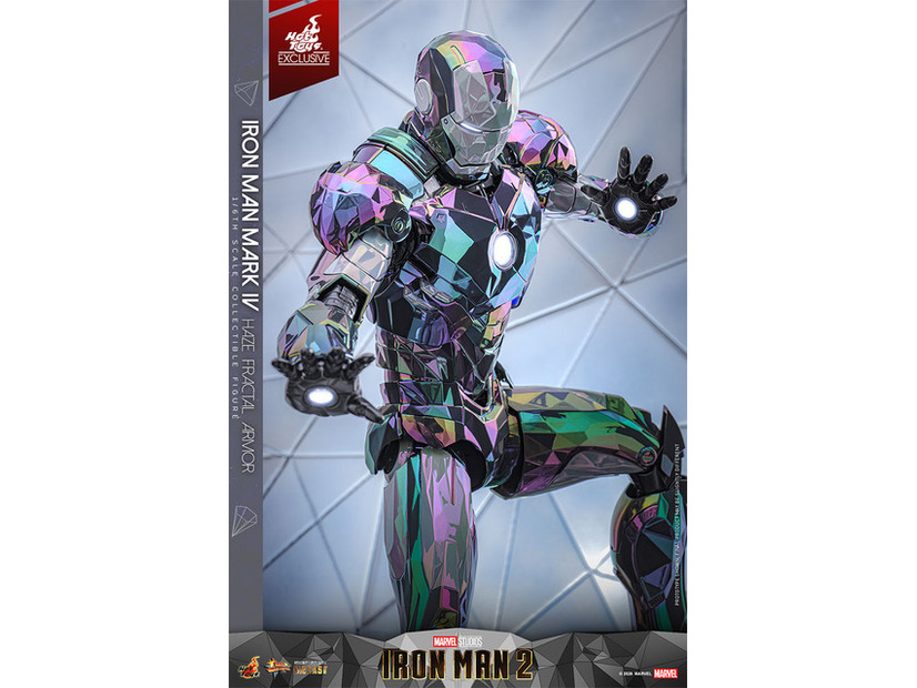 『アイアンマン2』1/6スケールフィギュア　アイアンマン・マーク4（ヘイズプリズム・アーマー）