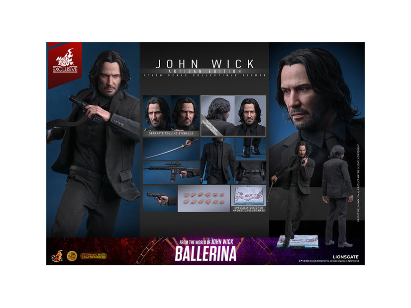 『バレリーナ：The World of John Wick』1/6スケールフィギュア　ジョン・ウィック